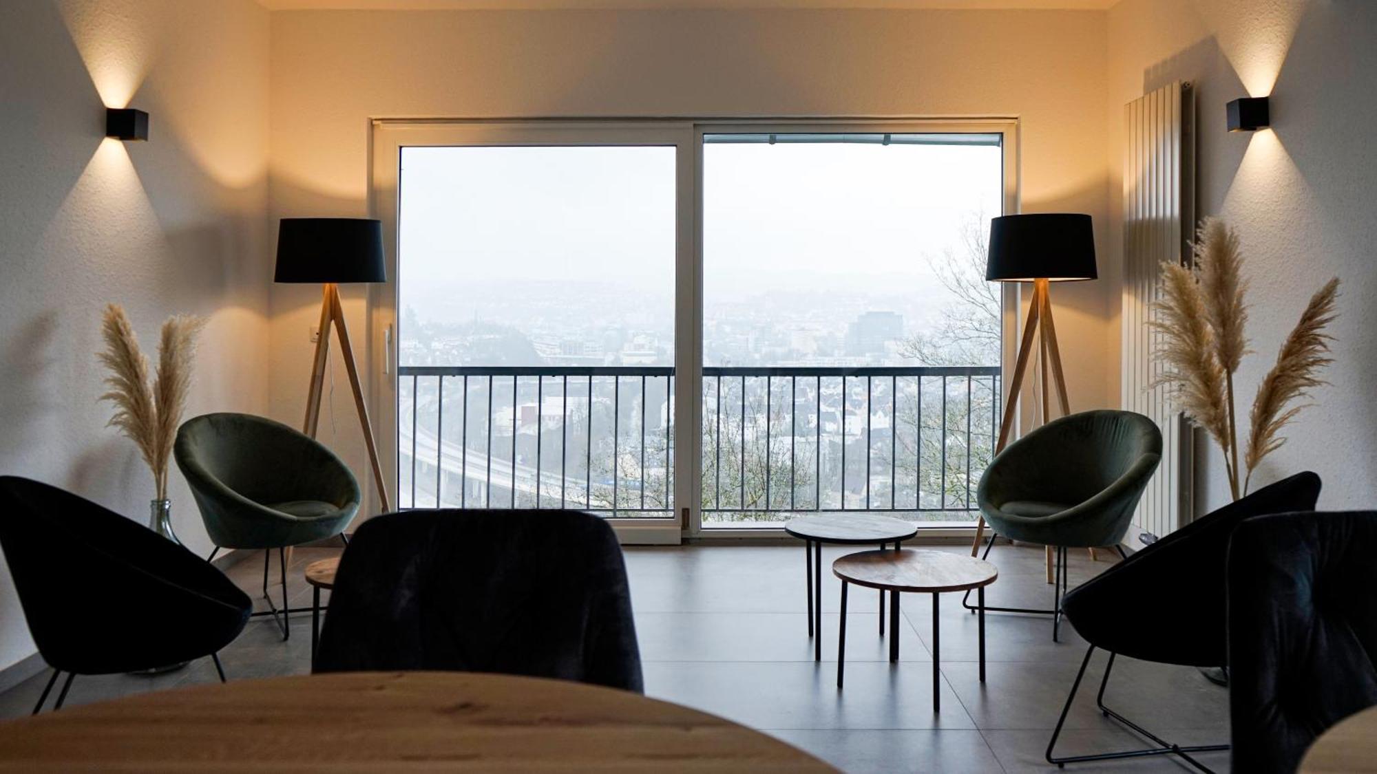 Si-View Doppelzimmer Siegen Zimmer 15 - Hotel Bagian luar foto
